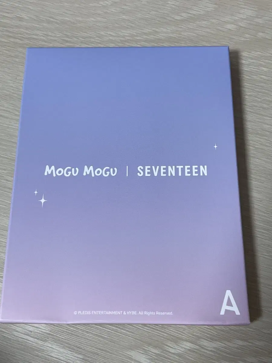 세븐틴 모구모구 스페셜 포토카드 A 힙합팀